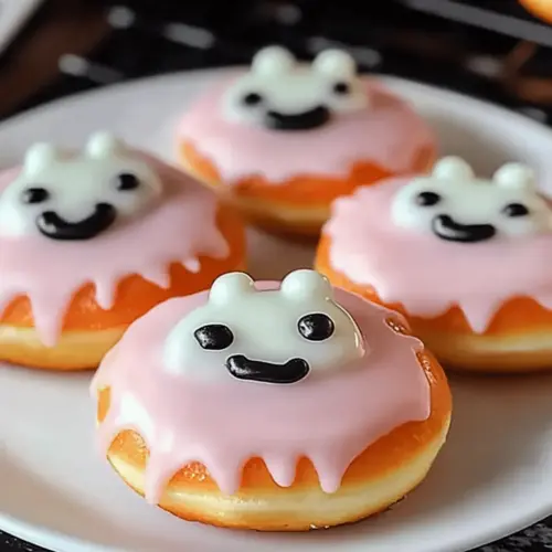 Delightful Pastel Halloween Donuts Recipe