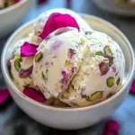 Rose Pistachio Ice Cream