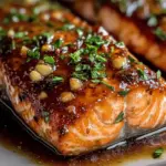 Salmon with Brown Sugar Garlic Glaze