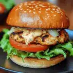 Spicy Chipotle Chicken Burger