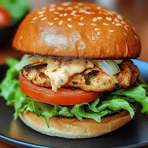 Spicy Chipotle Chicken Burger