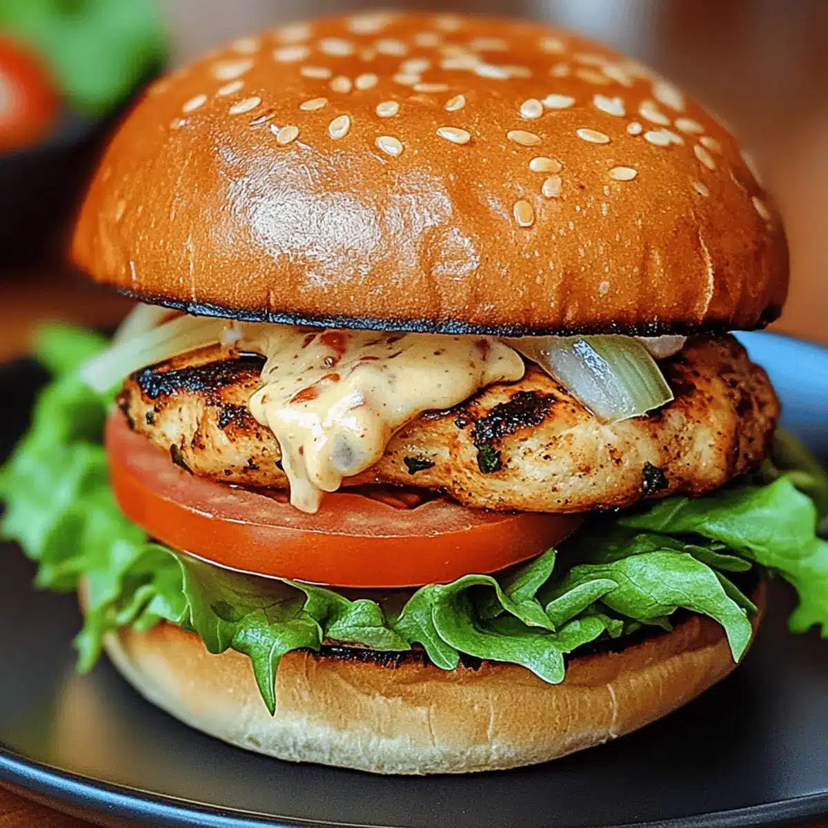 Spicy Chipotle Chicken Burger