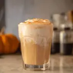 Iced Pumpkin Cream Chai Tea Latte