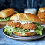 Crispy Chicken Caesar Sandwich
