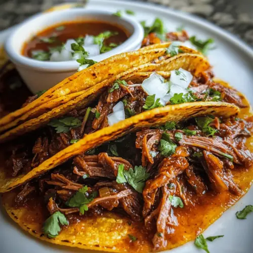 Crock Pot Birria Tacos