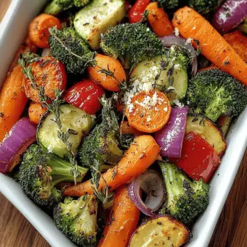 Garlic Roasted Vegetables