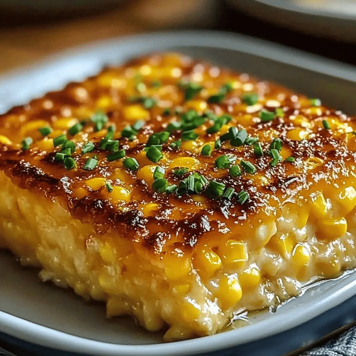 Honey-Glazed Corn Casserole