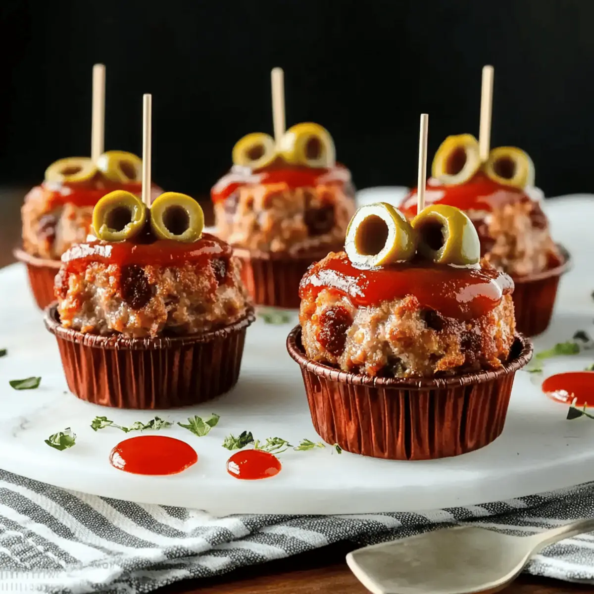 Mini Monster Meatloaf