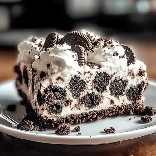 Oreo Poke Cake