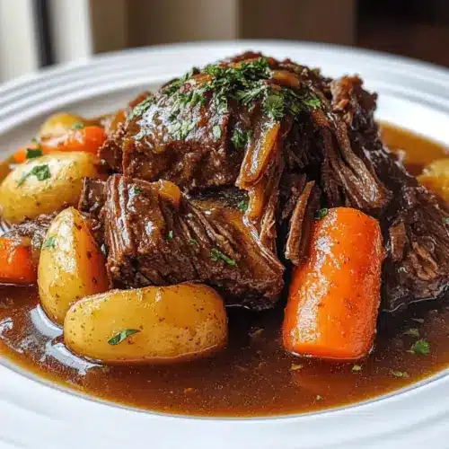 Pot Roast Slow Cooker Fast & Easy