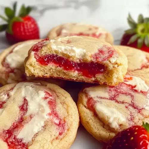 Strawberry Cheesecake Cookies Recipe