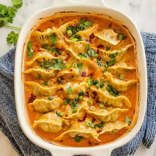 Viral Trader Joe's Dumpling Bake