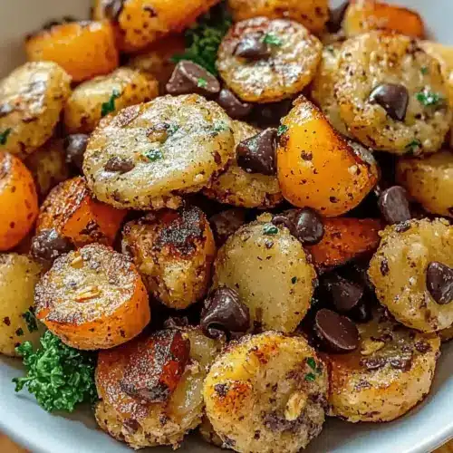 Garlic Herb Roasted Potatoes and Veggies