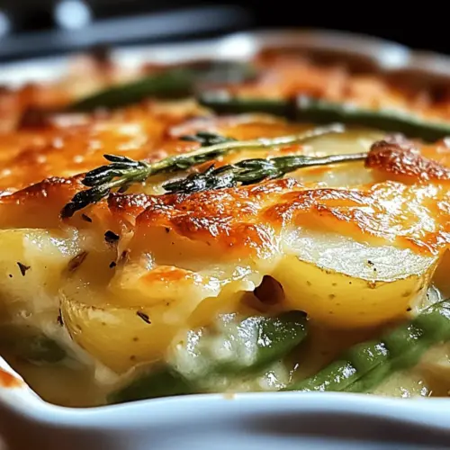 Green Bean and Potato Casserole