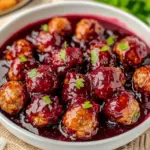 Quick Cranberry Meatballs