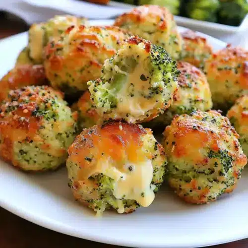 Baked Broccoli Cheese Balls
