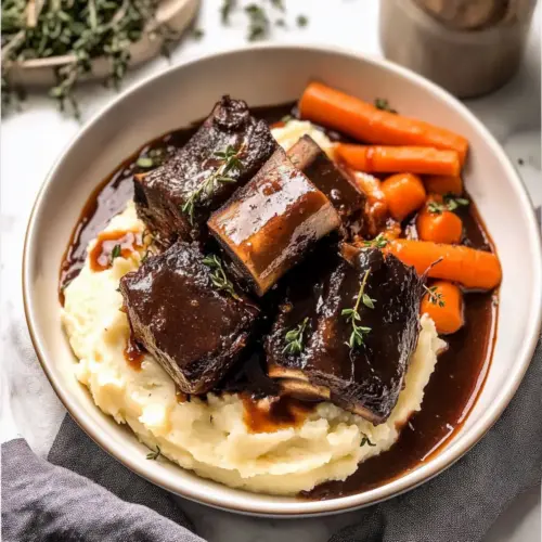 Red Wine Braised Short Ribs