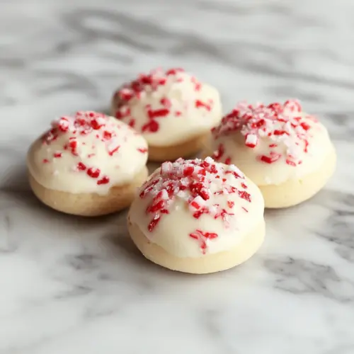Quick Christmas Peppermint Creams