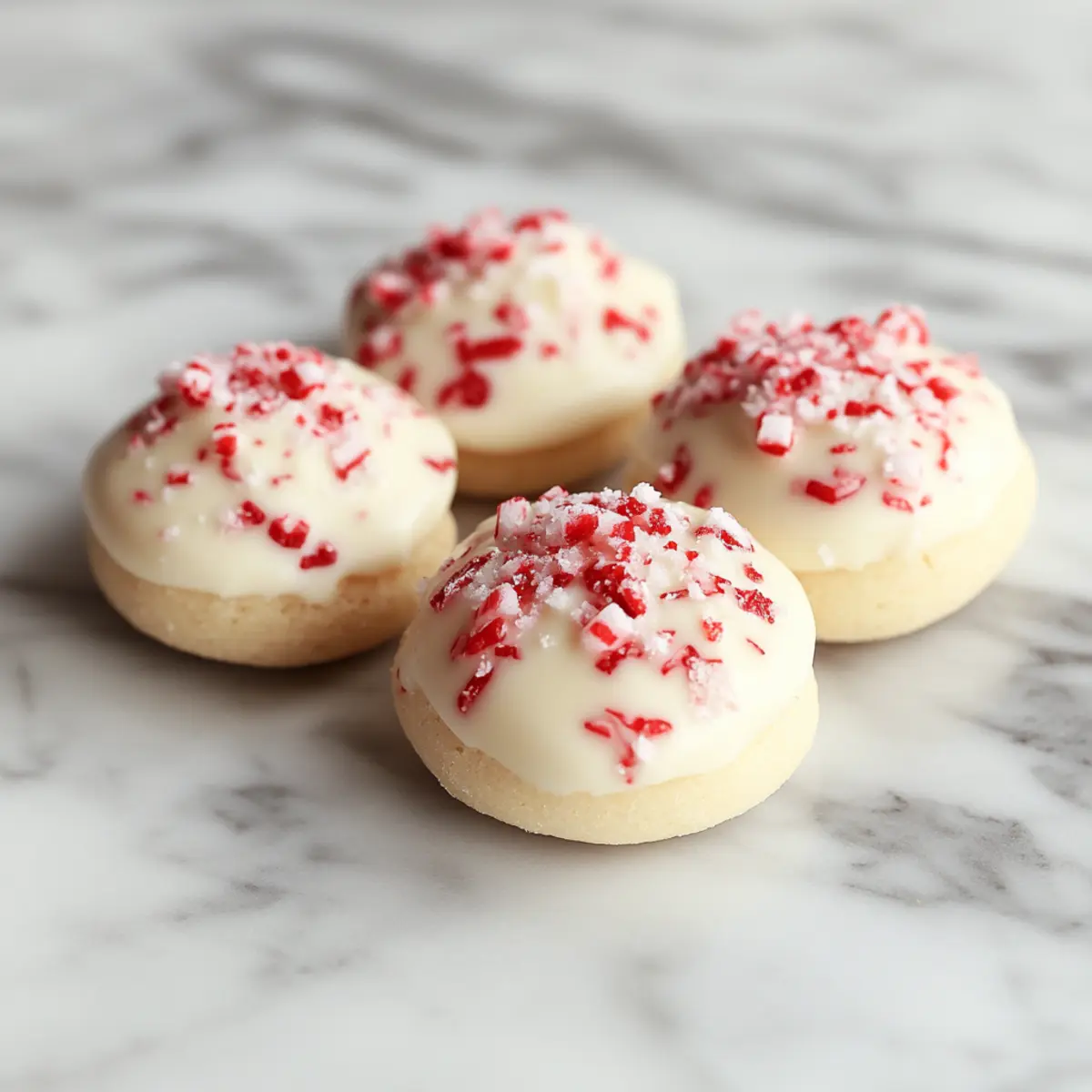 Quick Christmas Peppermint Creams