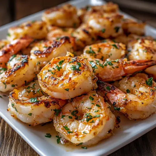 Garlic Parmesan Roasted Shrimp Recipe