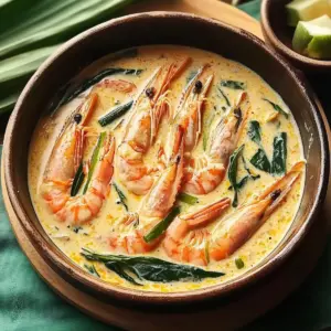Comforting Prawns in Coconut Milk