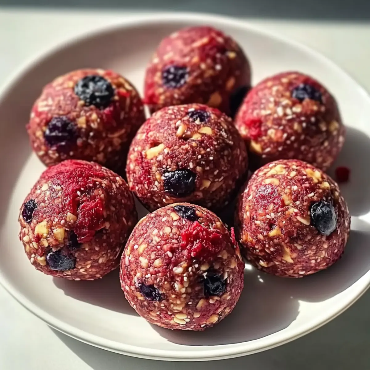 Berry Bliss Protein Balls Recipe