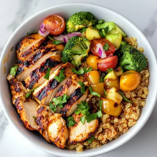 Jerk Chicken Bowl with Pineapple Salsa