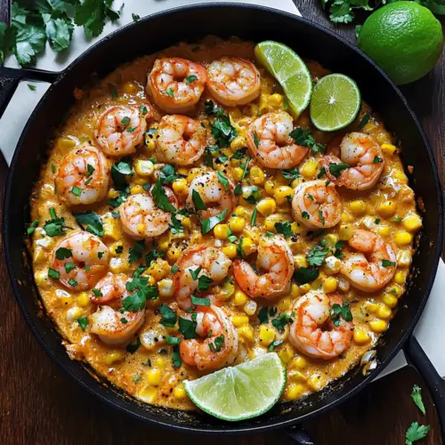 Shrimp and Creamed Corn (30 Minutes, One-Pan)