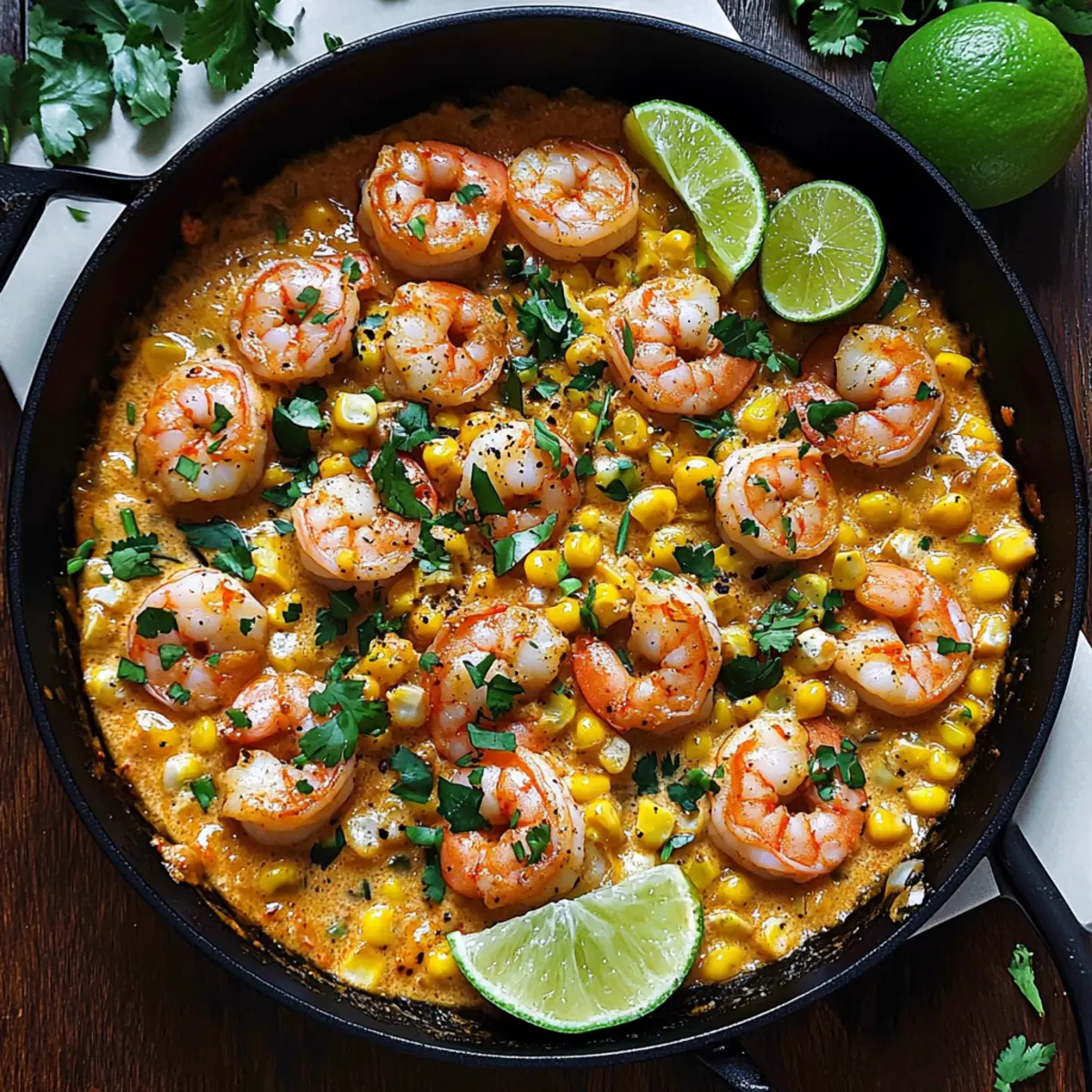 Shrimp and Creamed Corn (30 Minutes, One-Pan)