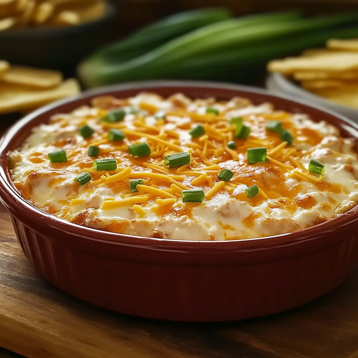 Cottage Cheese Buffalo Chicken Dip