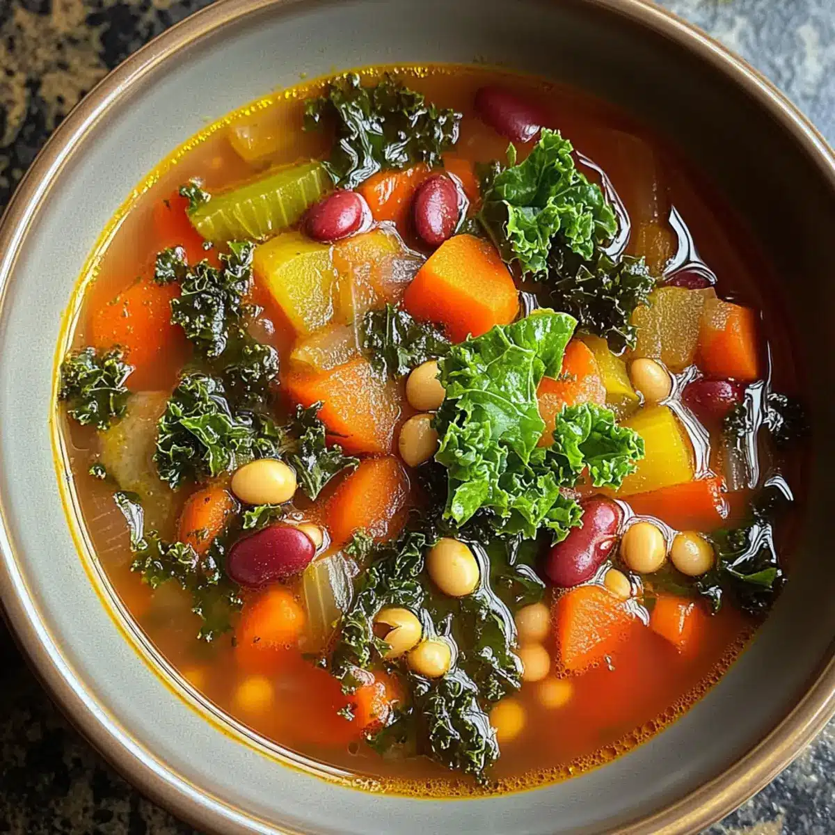High-Protein Vegetable Soup