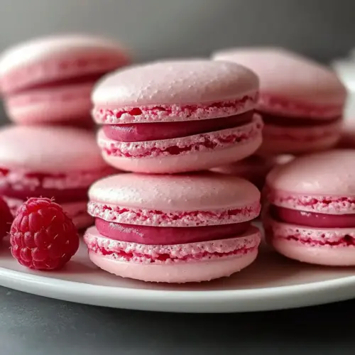 Raspberry Macarons Recipe