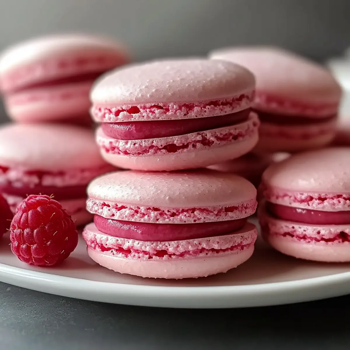 Raspberry Macarons Recipe