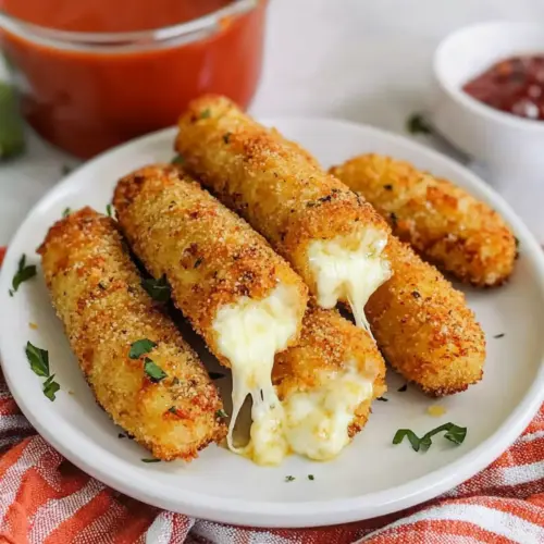 Air Fryer Mozzarella Sticks