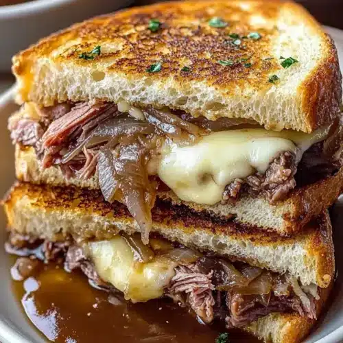 French Dip Grilled Cheese