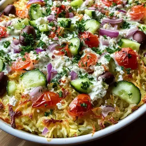 Dump-and-Bake Chicken Tzatziki Casserole