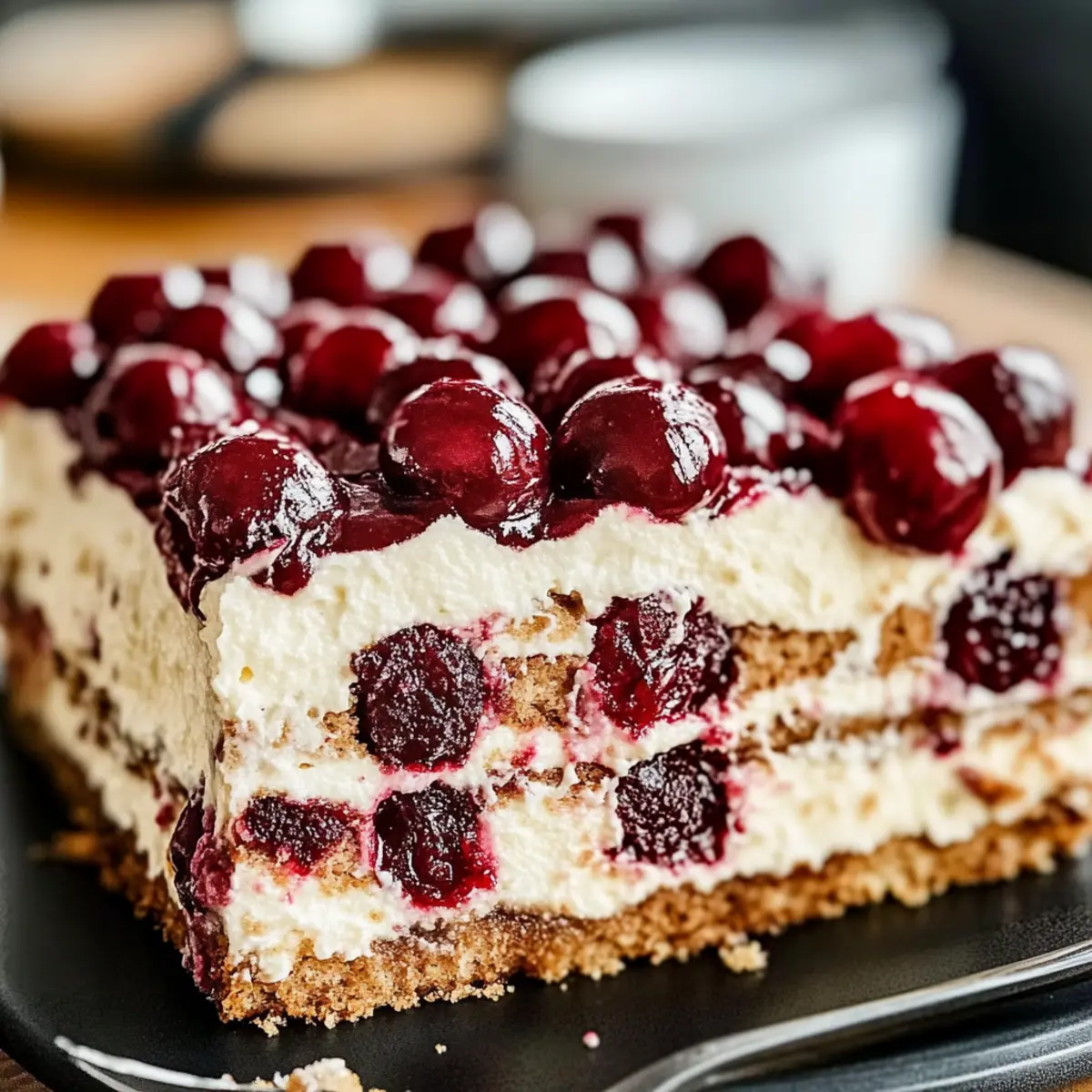 Cherry Amaretto Tiramisu Recipe