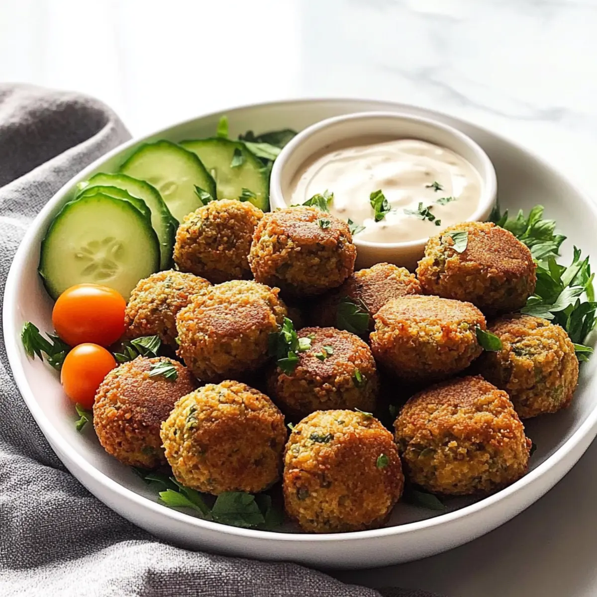Homemade Falafel