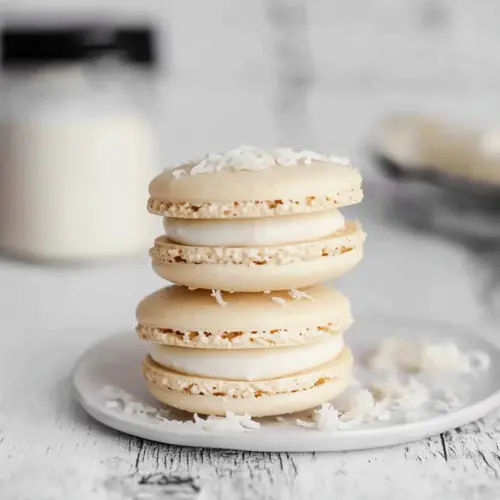 Coconut Macarons