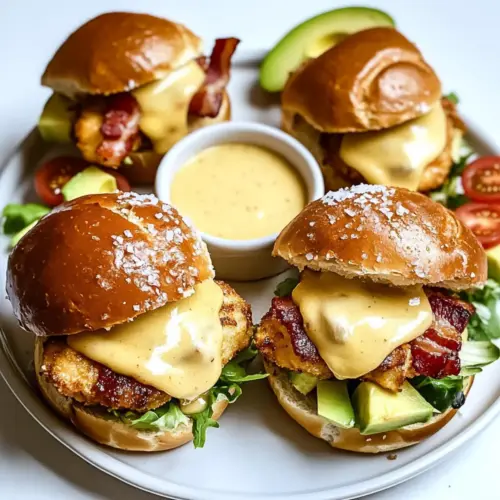 Delicious Honey Mustard BLT Chicken Sliders Recipe for Easy Meals