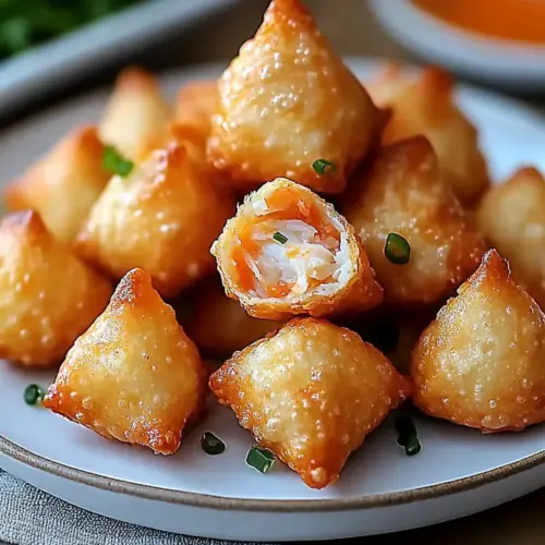 Irresistible Crispy Crab Rangoon Bombs