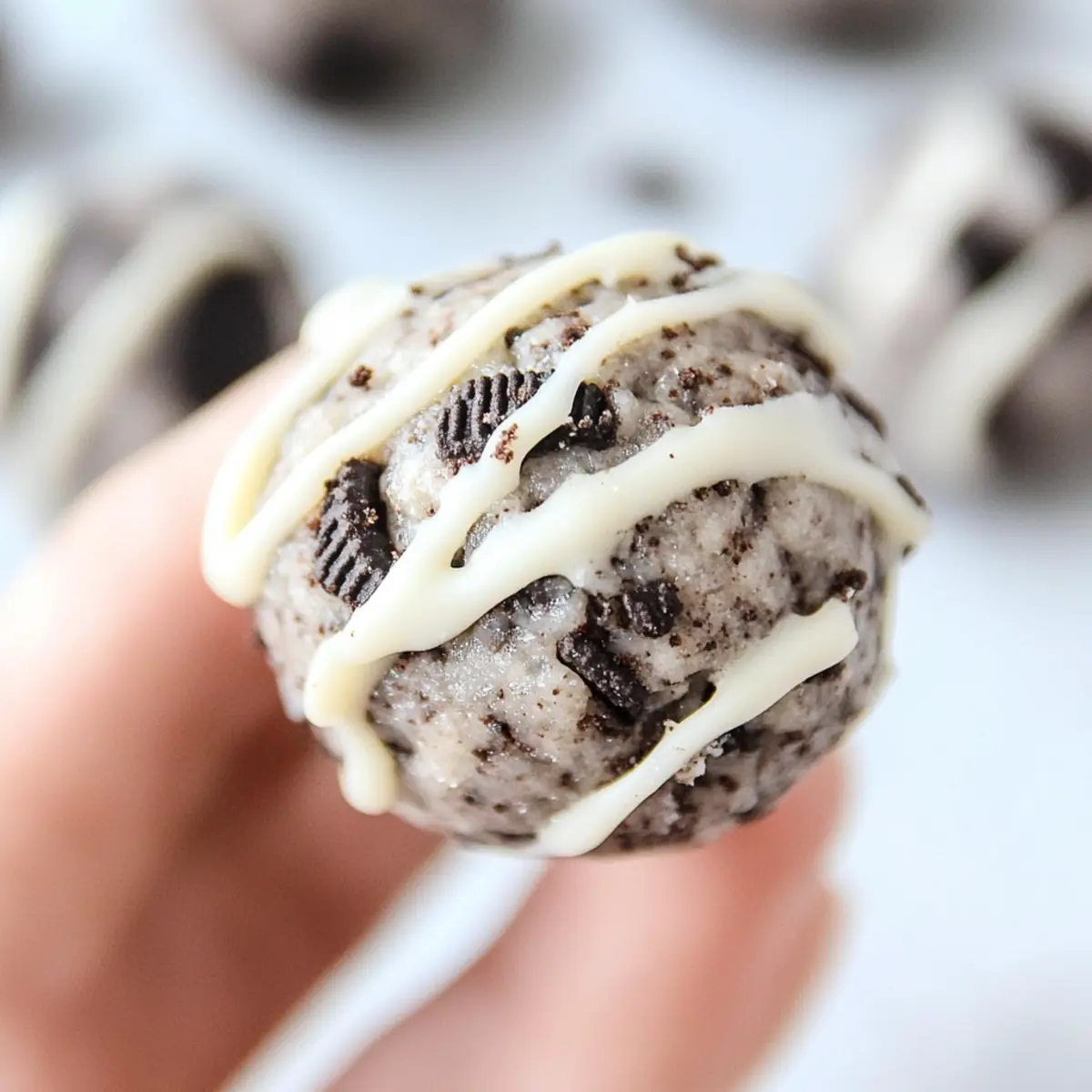 Oreo Protein Balls (Easy, Cookies & Cream Cheese Energy Bites)