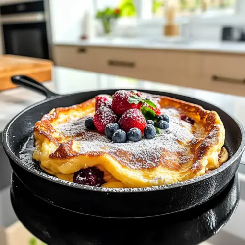 Fluffy Dutch Baby Pancake Recipe for Breakfast Bliss