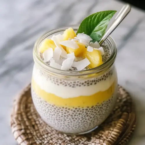 Piña Colada Chia Pudding