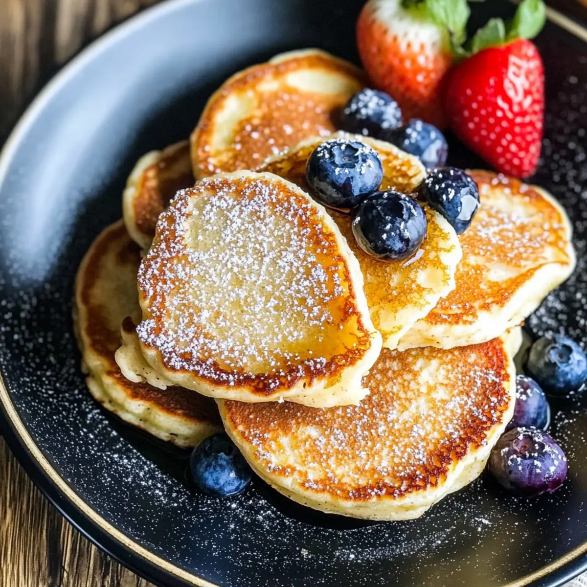 Cottage Cheese Pancakes