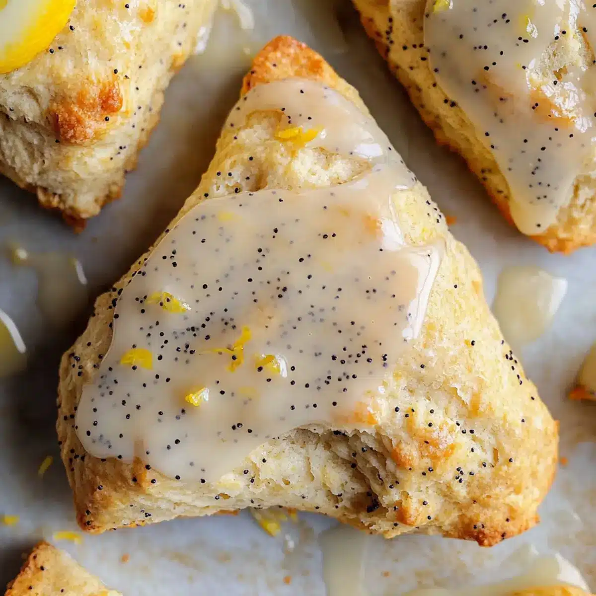 Gluten Free Lemon Scones