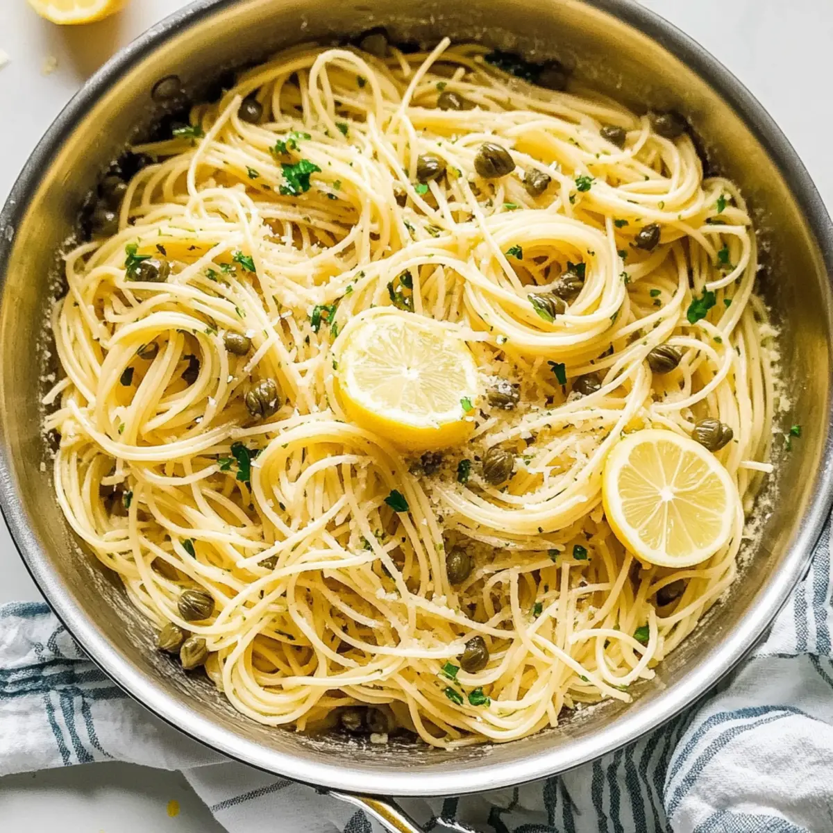 Lemon Caper Pasta