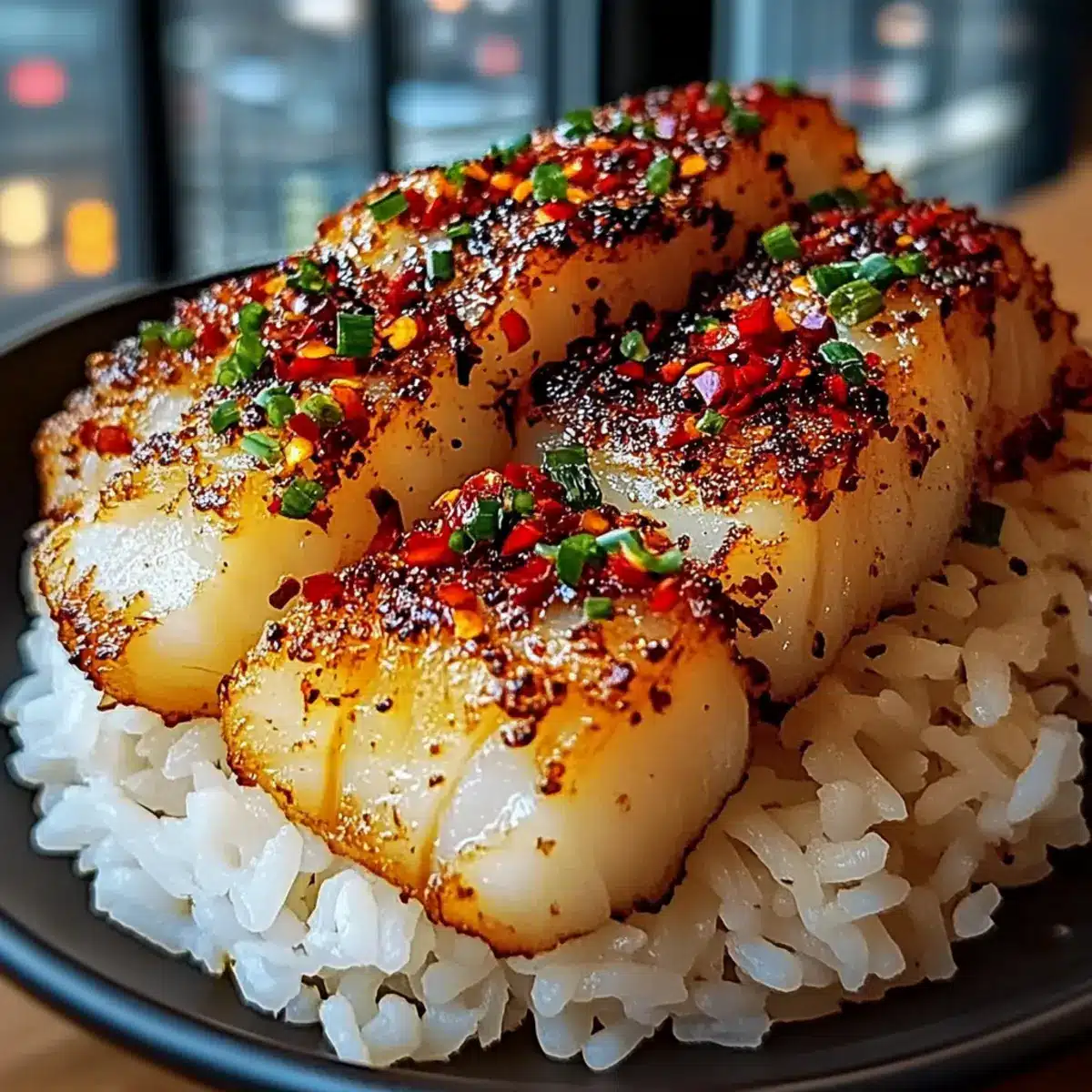 Sweet and Spicy Cod Strips