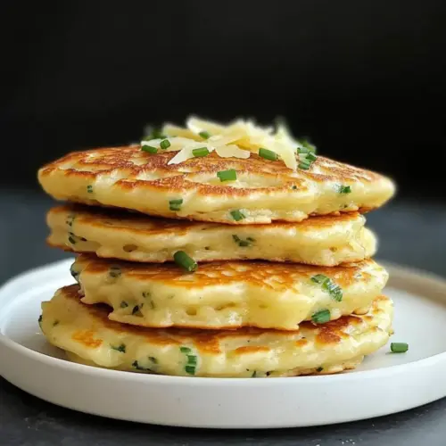 Cheese & Chive Pancakes