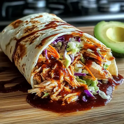 BBQ Chicken Wraps